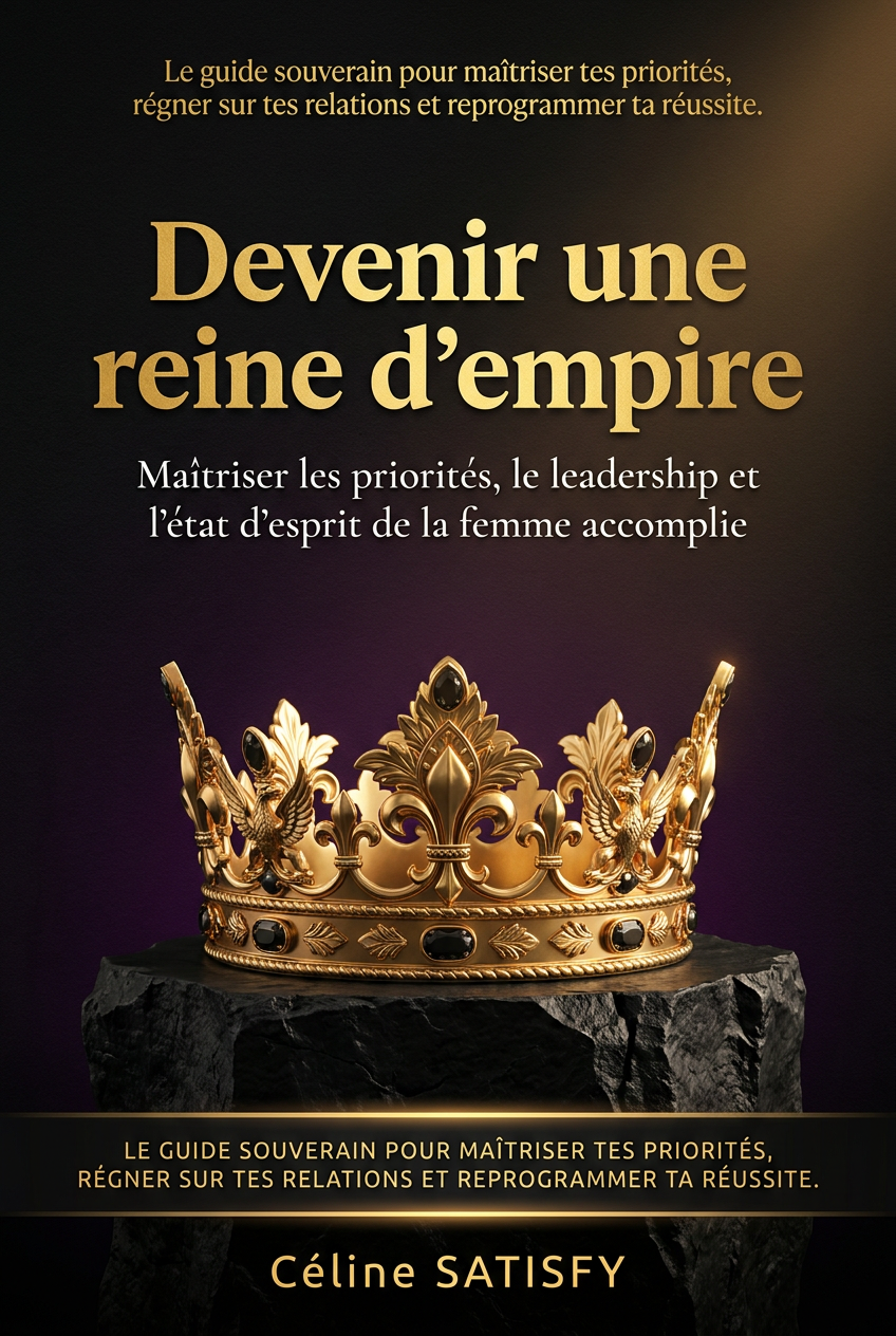 Première de couverture — Devenir une reine d'empire