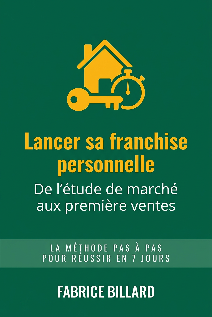 Première de couverture — Lancer sa franchise personnelle