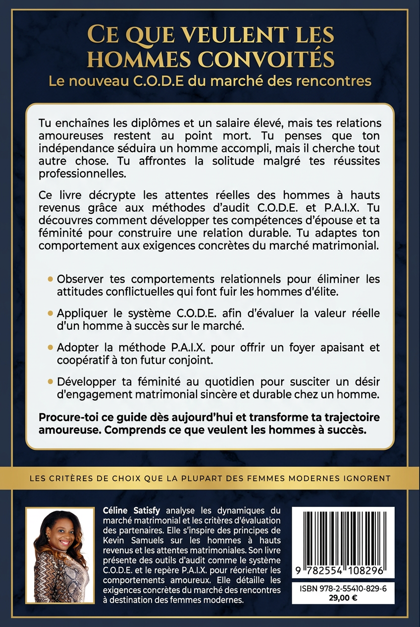 Quatrième de couverture — Ce que veulent les hommes convoités